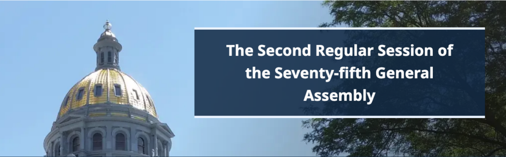 Image from the Colorado General Assembly website 